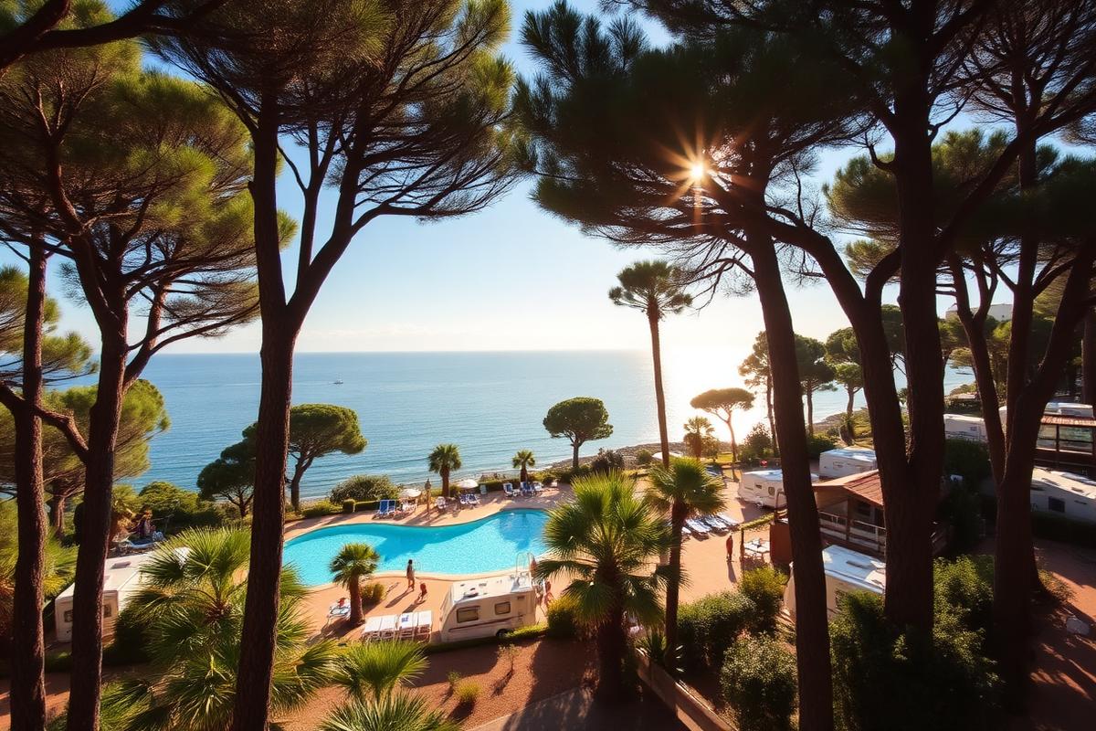 Camping con licencia en la Costa Brava
