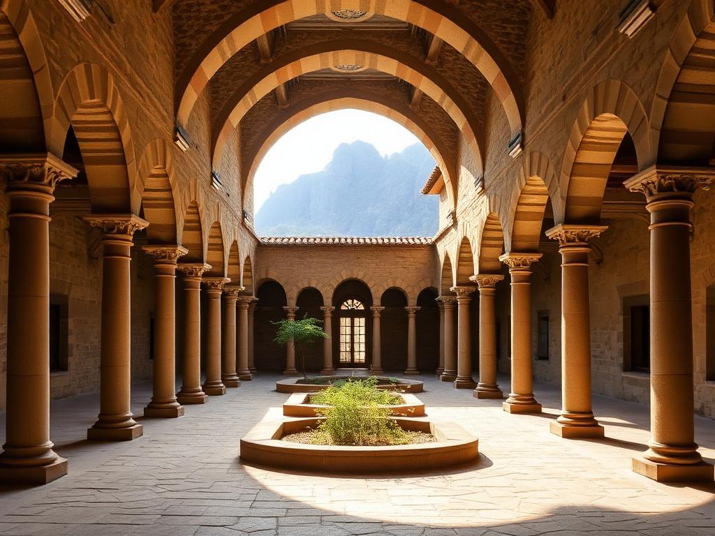 Monasterio del siglo XIV en la Garrotxa — foto 2